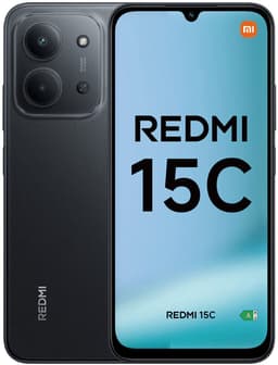 Smartphone Xiaomi Redmi 15C 6,9" Octa Core 8 GB RAM 256 GB Black — thumbnail 1