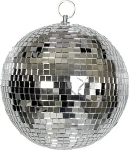 KIMU® Discobal Ø 20 cm Klein - Discobol Spiegelbol Zilver Spiegeltjes Disco Bal Bol - Kinderkamer Feestje Discolamp Decoratie Space Planeet Festival — thumbnail 1