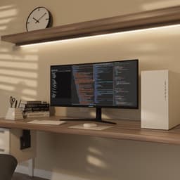 Bureaumonitor 27'' inch 4K UHD 60 Hz JN-IPS340UWQHD60C-C65W-HS — thumbnail 5