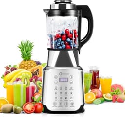 Professionele glazen keukenblender 1200W met 14 functies en verwarmingsfunctie — thumbnail 1