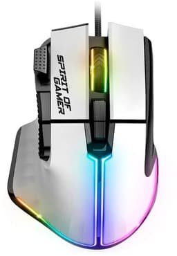 Spirit of Gamer PRO-M5 RGB Gaming Muis - Ergonomische Gamer Muis met Hoge DPI en 8 Programmeerbare Knoppen - 12800 DPI Optische Sensor — thumbnail 2