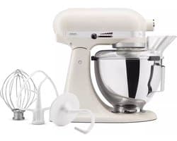 Kitchenaid Artisan 5KSM95PSEPL - Keukenmachine - 4,3L - Porselein wit - 3 Menghaken - 275 W