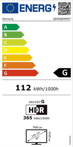 Samsung QE65QN990F - 65 Inch - 8K Neo QLED - 2025 — thumbnail 2