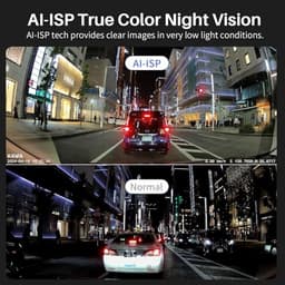 Dashcam 4K met Nachtzicht en GPS, 64GB SD Inclusief, 3,16" IPS Scherm, Continu Opnemen, Parkeerstand 24U — thumbnail 5