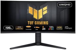 ASUS TUF Gaming VG34VQEL1A - WQHD Gaming Monitor - 100Hz - 34 Inch — thumbnail 1