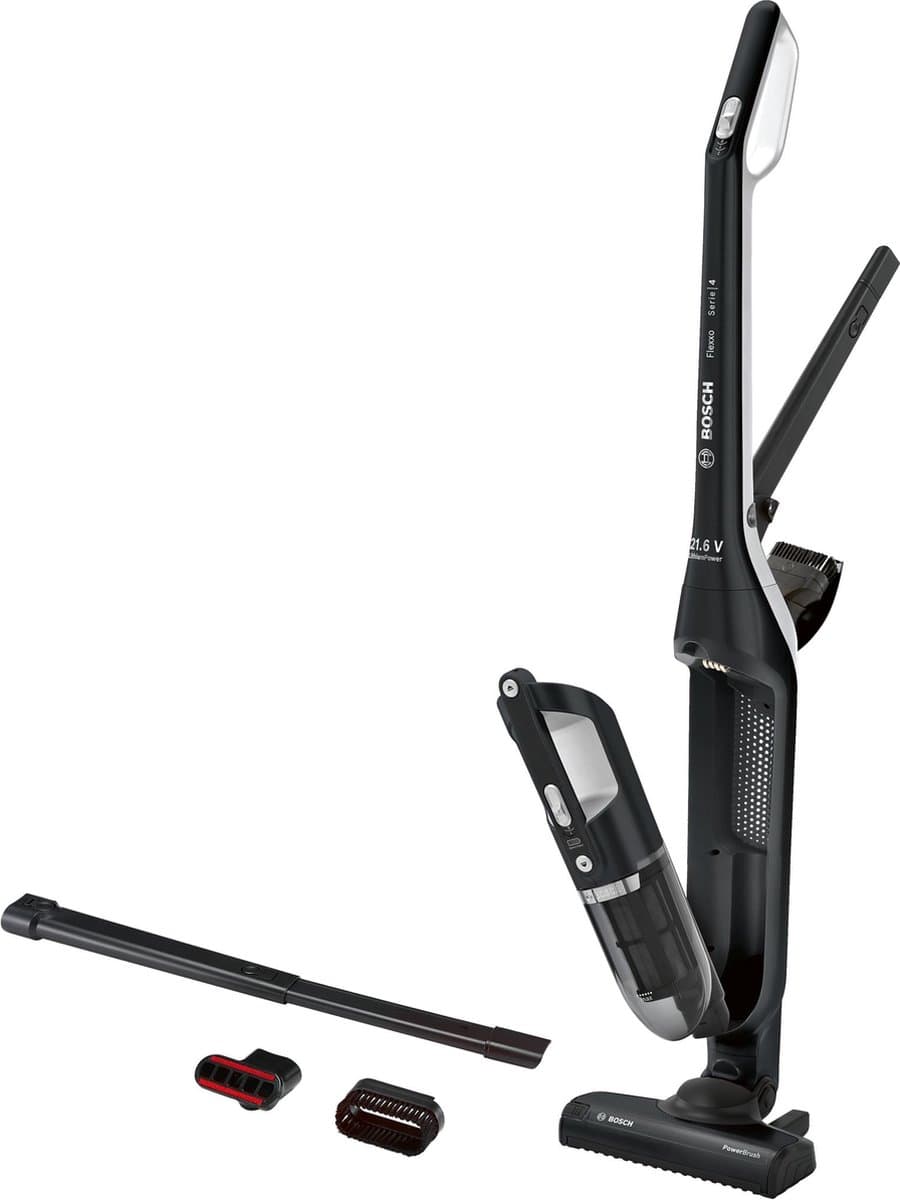Bosch - Flexxo - BBH32101 - Steelstofzuiger - Zwart — afbeelding 1