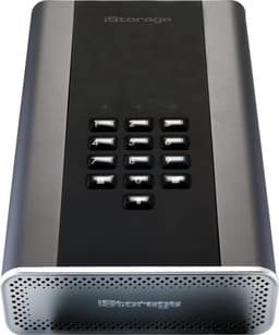 iStorage diskAshur DT2 - externe harde schijf - 22 TB - Zwart - Grafiet — thumbnail 3
