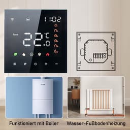 Slimme Wifi Thermostaat voor Vloerverwarming en Kamerregeling met App Bediening — thumbnail 3