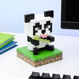 Minecraft Panda Icon Lamp – Officieel Gelicentieerd Nachtlampje voor Gamers – Paladone — thumbnail 3