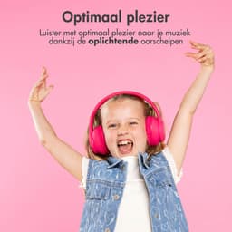 imoshion Kinder Koptelefoon LED - Bluetooth en Decibelbegrenzer - Draadloze Koptelefoon Kinderen — thumbnail 2
