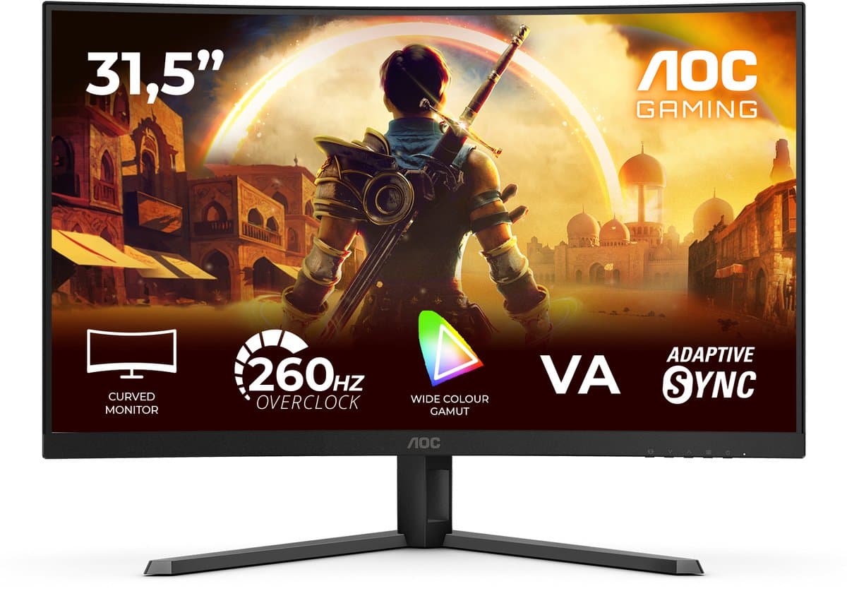 AOC C32G42ZE 31'' Curved gaming monitor — afbeelding 1