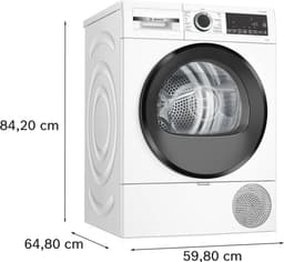 Bosch WQG1320PFG - Serie 6 - Warmtepompdroger - 8 kg - Droogt zoals jij wilt met Auto Dry - Zeer stil - NL/FR Display — thumbnail 4
