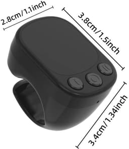 Smart Touch Bluetooth Ring Video Scrolling – Bluetooth Touch Mouse Ring – Draadloze Bediening voor Smartphone & Tablet- TikTok en Instagram Scrollen — thumbnail 3