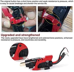 Actie4you® - Trigger geschikt voor Dyson V10 - V11 - Dyson Switch Button - Dyson knop - Stofzuiger trigger - Dyson stofzuiger knop rood – Aan uit knop Dyson - Trigger vervanger Geschikt voor Dyson — thumbnail 4
