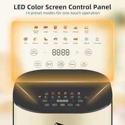 Grote heteluchtfriteuse 5,5 liter met led-touchscreen, 2000 W — thumbnail 4