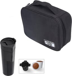 Draagbare Opbergtas voor Koffiezetapparaat - Reistas voor Outdoor en Auto — thumbnail 5