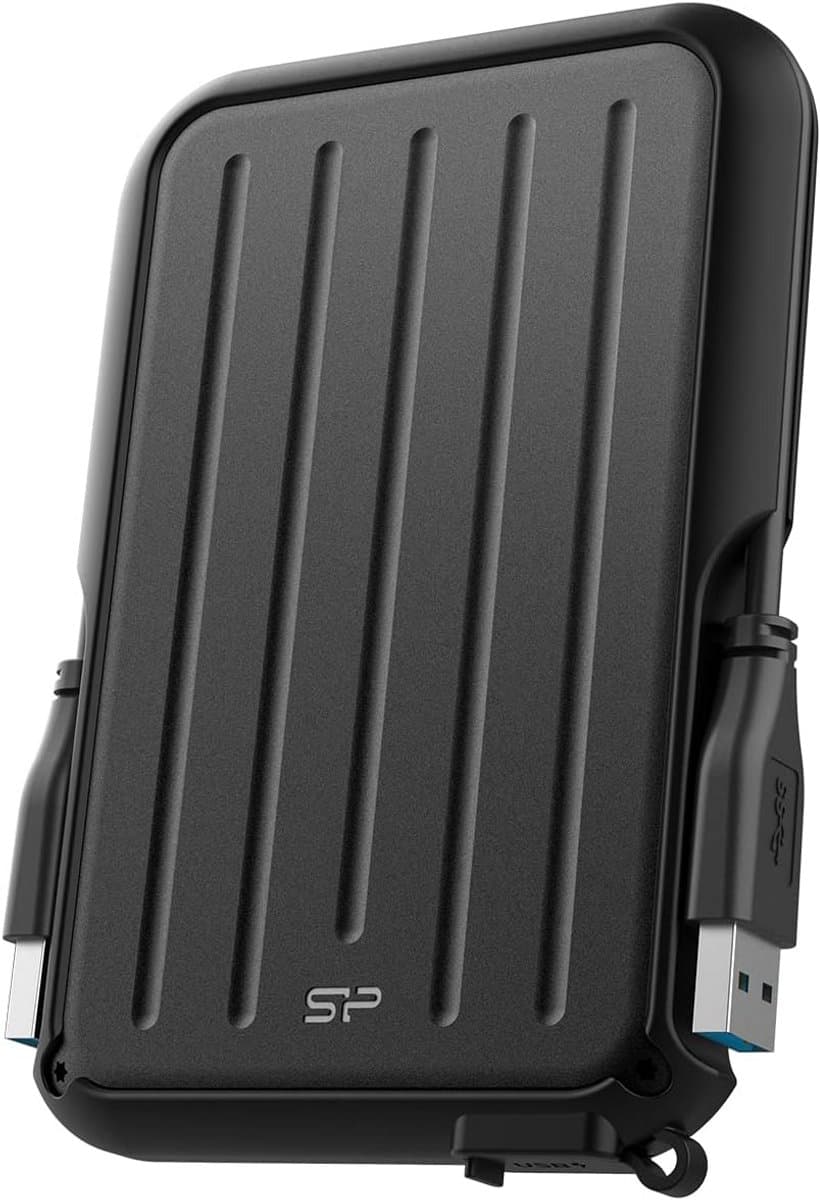 Robuuste 1TB Externe Harde Schijf - Schokbestendig en Waterbestendig - Draagbare USB 3.0 Harde Schijf voor PC, Mac en Laptop — afbeelding 1