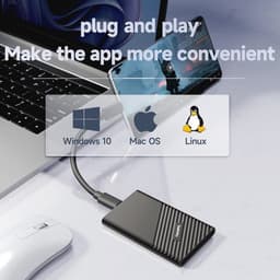 4TB Externe SSD - 2000MB/s USB 3.2 Gen2x2 - Draagbare Harde Schijf voor Desktop en Laptop — thumbnail 4