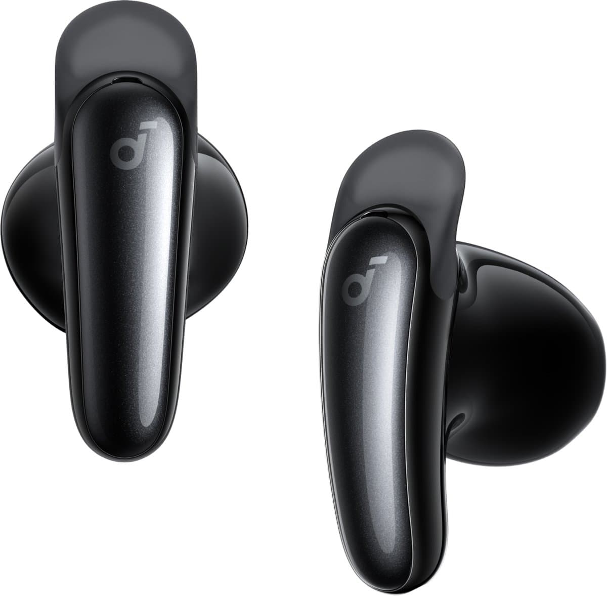 soundcore Liberty Buds by Anker - Semi-in-ear design met afneembare kleppen - Adaptieve ruisonderdrukking - Snel opladen - Draadloze bluetooth-hoofdtelefoon met vertaling - 30 uur batterijduur — afbeelding 1