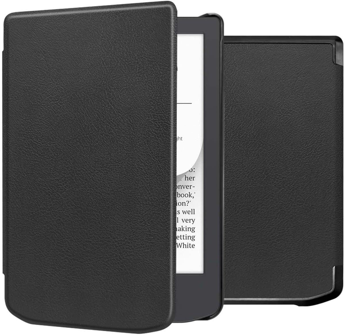Ereader Hoes - Geschikt voor Pocketbook Verse/Pocketbook Verse Lite/Pocketbook Verse Pro/Vivlio Light/Vivlio Light HD - Zwart — afbeelding 1