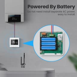 Slimme Wifi Thermostaat voor Programmeerbare Temperatuurregeling in Huis — thumbnail 3