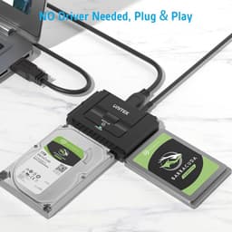 USB 3.0 naar IDE SATA Converter voor Externe Harde Schijf - Ondersteunt 2,5/3,5 inch HDD SSD met DC 12V 2A — thumbnail 4