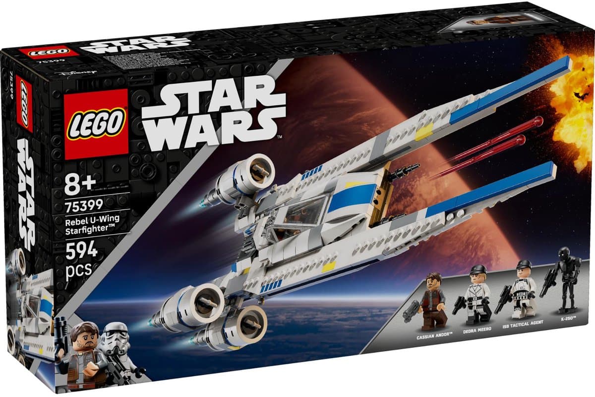 Lego Star Wars 75399 Rebel U-wing Starfighter Bouwstenen — afbeelding 1
