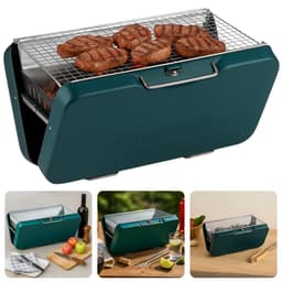 Cheqo® Opvouwbare Houtskool Tafelbarbecue - Opvouwbaar en Compact - Draagbaar - Tafelgrill - BBQ Tafelmodel - BBQ voor Camping of Park — thumbnail 1