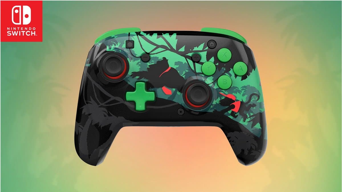 Turtle Beach Rematch Advanced - Bedrade/Draadloze Controller - Nintendo Switch/Nintendo Switch 2 - Donkey Kong — afbeelding 1