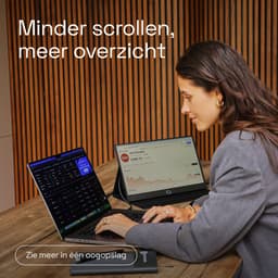 Screenmate® Lite Portable Monitor 15,6” - Draagbare Monitor met Beschermhoes - Extra Scherm Laptop - Draagbaar Beeldscherm - Zwart — thumbnail 2