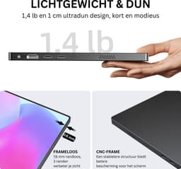 Portable Monitor - Draagbare Scherm - Uitbreider - Full HD — thumbnail 4