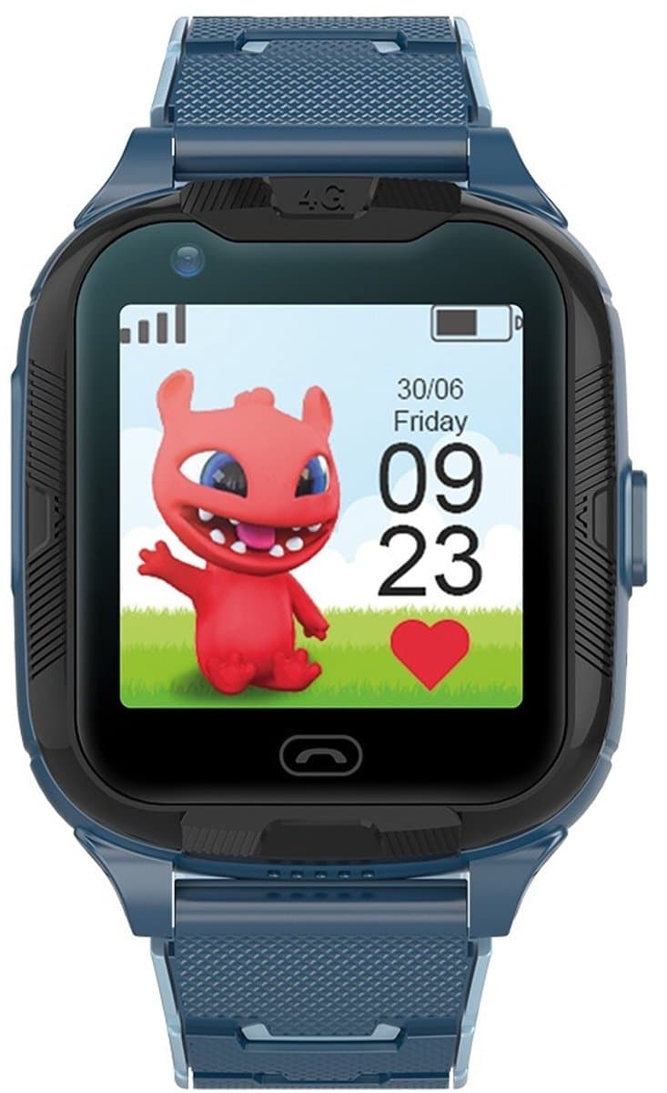 Maxlife Blauw GPS Wifi 4G Kinder Smartwatch — afbeelding 1