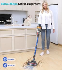 DailySupplies® Stofzuiger Draadloos - Steelstofzuiger Snoerloos - Tapijtreiniger — thumbnail 3