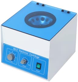 Desktop Lab Centrifuge Elektrische Tafelmodel Plasma Serum 0-4000 RPM Machine - Centrifuge 12*20ML Geschikt voor Laboratoriumgebruik - Wit Zwart Roestvrij Staal - Laboratoriumuitrusting Chemisch Laboratoriumonderzoekcentrum — thumbnail 4