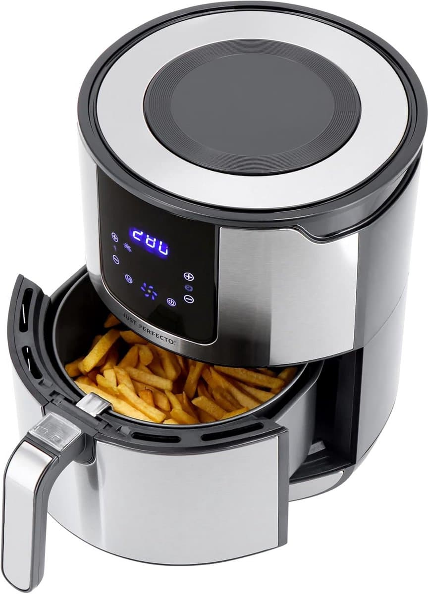 Heteluchtfriteuse 4,5 liter met 1400W en Digitaal Touchscreen — afbeelding 1