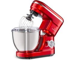 Krachtige Keukenmachine 4 Liter 1200W Planetaire Mixer met 3 Opzetstukken