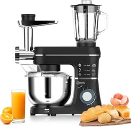 Krachtige Staande Keukenmixer 10L met 5-in-1 Accessoires — thumbnail 1
