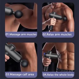 Premium Massagepistool voor Diepe Spierontspanning – Inclusief Opbergtas & Meerdere Snelheden — thumbnail 2