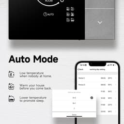 Smart Home Thermostaat WIFI Water Verwarming - 3A Tuya Smart Life APP Bediening - Google Home Amazon Alexa Voice Command Compatibel — thumbnail 5