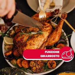 XXL Heteluchtfriteuse Oven 12 Liter - 5-in-1 Airfryer met Rotisserie en Accessoires — thumbnail 3
