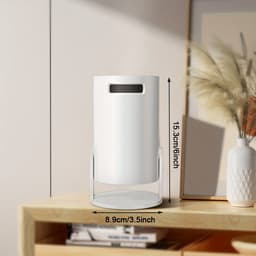 Kraftverdia Smart Mini Beamer Pro - 4K & 1080P Ondersteuning - WiFi 6 & Bluetooth 5.0 - Android 12 OS - Automatische Horizontale Correctie - 180° Draaibaar - 120 ANSI Lumen - Geschikt voor Buitenfilmavonden en Mobiel Gebruik — thumbnail 5