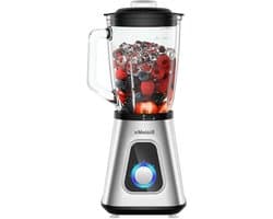 Biolomix - Multifunctionele Keukenmachine - 1.5L - 36000rpm - 240V - 1300W - Draagbare Juicer Blender - Persoonlijke Smoothie Mixer - Voedsel Chopper En Droge Molen - ABS - Wit