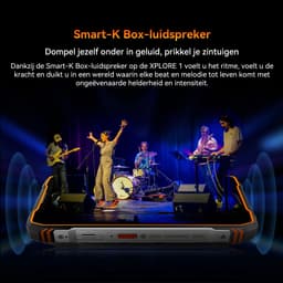Blackview XPLORE 1 Robuuste Smartphone 5G - 48GB RAM - 512GB ROM - 20000mAh - 6.78 inch Robuuste Telefoon - Android 15 - 64MP+50MP Camera - IP68/IP69K - NFC - OTG - GPS - Oranje — thumbnail 5