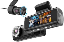 4K Dashcam met GPS, WiFi & 24u Parkeermodus – Voor- en Achtercamera – Sony Sensor – Nachtzicht – Loop Recording – Zwart — thumbnail 1