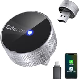 Ottocast Mini Slim Tube CP88-T4 Draadloze Apple CarPlay & Android Auto Adapter USB - Nieuw op de markt — thumbnail 2