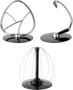 Keukenmachine - Mixer Standmixer - Bakken En Koken - Krachtige 1200W Motor - 5.5 Liter Kom - Wit — thumbnail 5