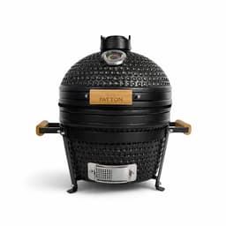 Patton Classic Kamado 16" Table Chef - Medium - Ø34 cm - Matzwart — thumbnail 1