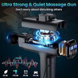 LeeuwenChoice® Premium Massage Gun - Diepweefsel Massage - Spiermassage - Voor Spierherstel & Ontspanning — thumbnail 2