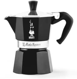 Bialetti Moka Express Percolator 1 Kops Zwart – Espresso Maker – Aluminium – Italiaanse Koffiezetter — thumbnail 1