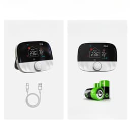 Thermostaat | Draaiknop WiFi Tuya incl. RF-ontvanger | Voor CV & elektrische verwarming | Zwart/Grijs — thumbnail 5